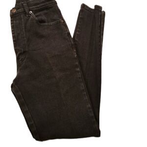 ‎Vintage Black Denim Jordache "Mom Jeans" 7/8